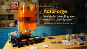 Kickstarter - AutoForge, World’s 1st Laser Engraver with Auto Load System