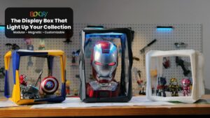 Kickstarter - Boxory – Magnetic Display Case That Lights Up Your Shelf