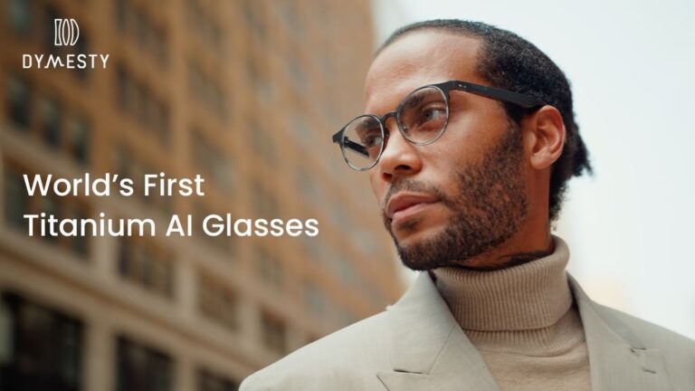 Kickstarter - Dymesty AI Glasses World's First Titanium AI Glasses