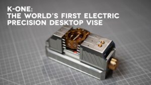 Kickstarter - K-ONEThe World’s First Electric Precision Desktop Vise