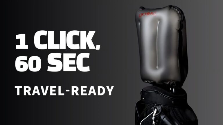 Kickstarter - OXYBAG – 5-Layer Air-Cushion Golf Club Protector
