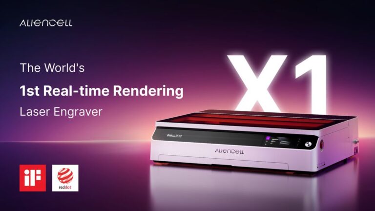 Kickstarter - The World's 1st Real-time Rendering Laser Engraver