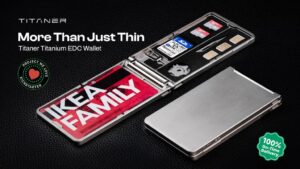 Kickstarter - Titaner Titanium EDC Wallet, More Than Just Thin