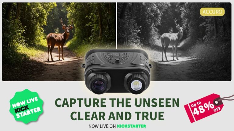 Kickstarter - ACCURO N1 — 4K IR Night Vision Telescope for Multi-Scenarios