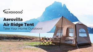 Kickstarter - Aerovilla Air Ridge Tent – Smart to Inflate, Cozy to Stay