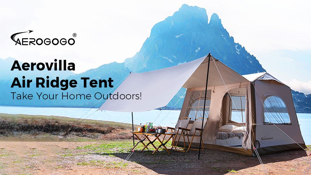 Kickstarter - Aerovilla Air Ridge Tent – Smart to Inflate, Cozy to Stay
