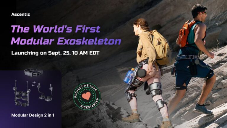 Kickstarter - Ascentiz The World’s First Modular Exoskeleton