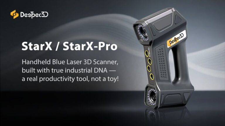 Kickstarter - Deeptech3D The New Era of Handheld Blue Laser 3D Scanner