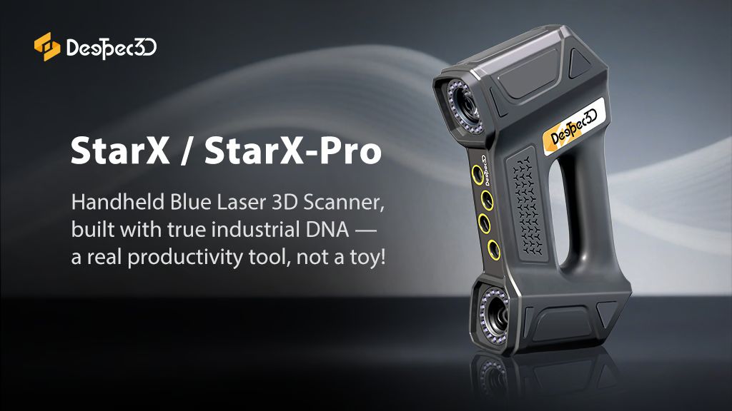 Kickstarter - Deeptech3D The New Era of Handheld Blue Laser 3D Scanner