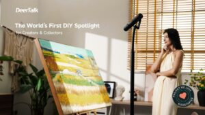 Kickstarter - DeerTalk V1 World’s First DIY Spotlight for Creators & Maker