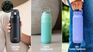 Kickstarter - ION8 PRIMO - Modular water bottle with interchangeable lids