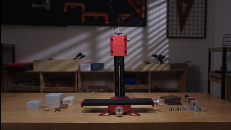 Kickstarter - KUJIETOOL - The World's Smallest Universal Milling Machine