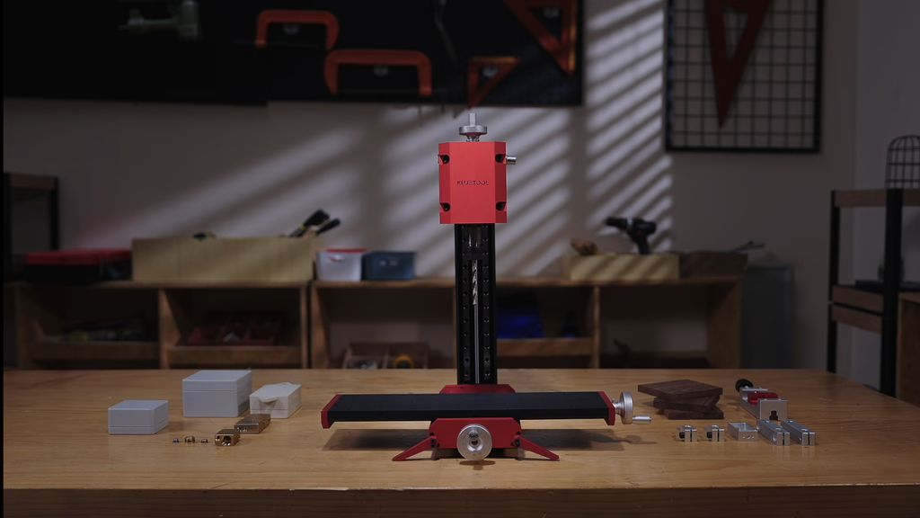 Kickstarter - KUJIETOOL - The World's Smallest Universal Milling Machine