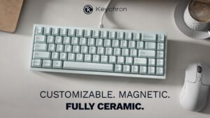 Kickstarter - Keychron Q16 HE 8K World’s First Fully Ceramic Keyboard