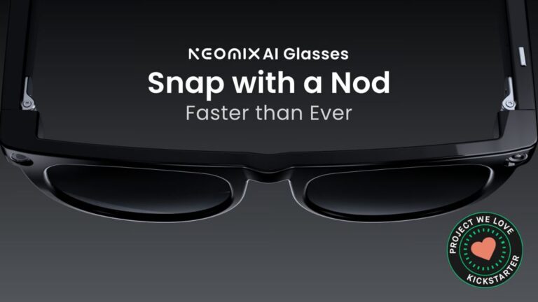 Kickstarter - Neomix AI Glasses - Your First Truly Hands-Free AI Glasses