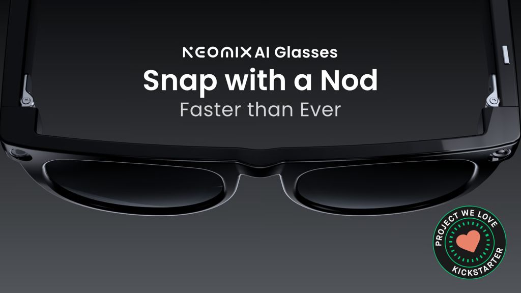 Kickstarter - Neomix AI Glasses - Your First Truly Hands-Free AI Glasses