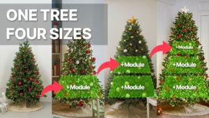 Kickstarter - One Tree, Any Size The Expandable Christmas Tree