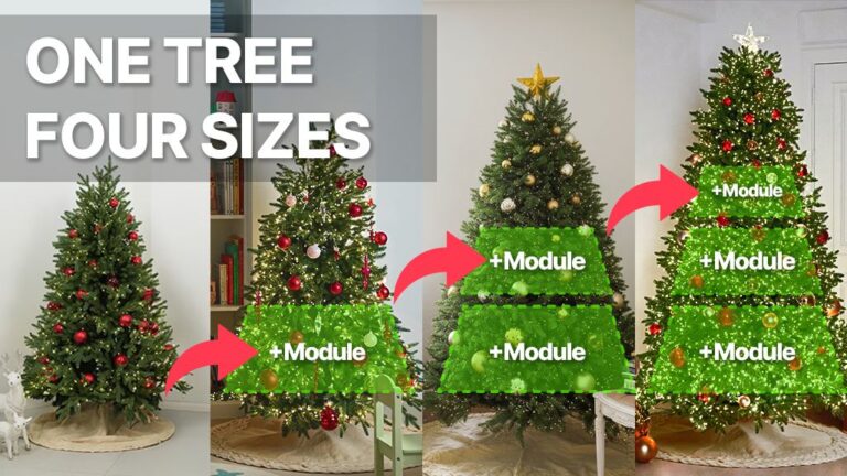 Kickstarter - One Tree, Any Size The Expandable Christmas Tree