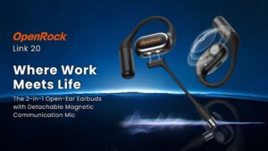 Kickstarter -OpenRock Link 20 Open-Ear Headset with Magnetic Mic