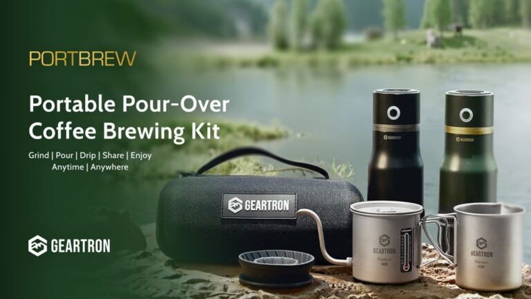 Kickstarter - PORTBREW World's Most Portable Handcraft Coffee Brewing Kit