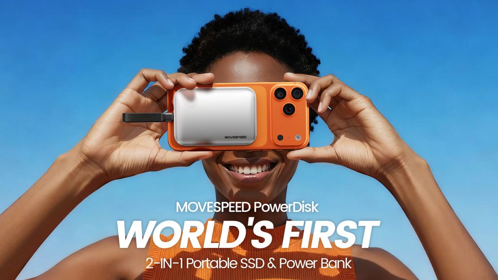 Kickstarter - PowerDisk Store & Charge Simultaneously