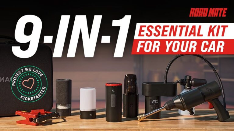 Kickstarter - ROAD MATE 9-in-1 Essential Kit for Your Car