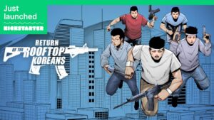 Kickstarter - Return of the Rooftop Koreans 140+ Page Graphic Novel