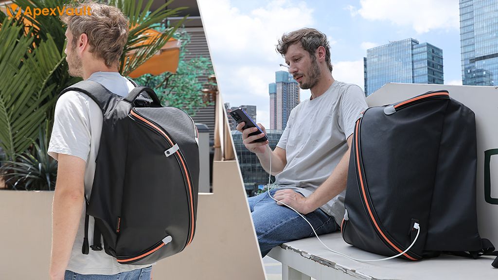 Kickstarter - S-Shaped Zipper Anti-Theft Backpack