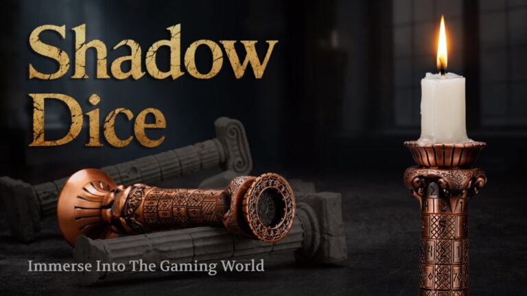 Kickstarter - Shadow Dice-The World's First Set of Candlestick Dice
