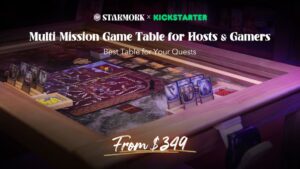 Kickstarter - Starmork A $299 Multi-Mission Game Table for Hosts & Gamers
