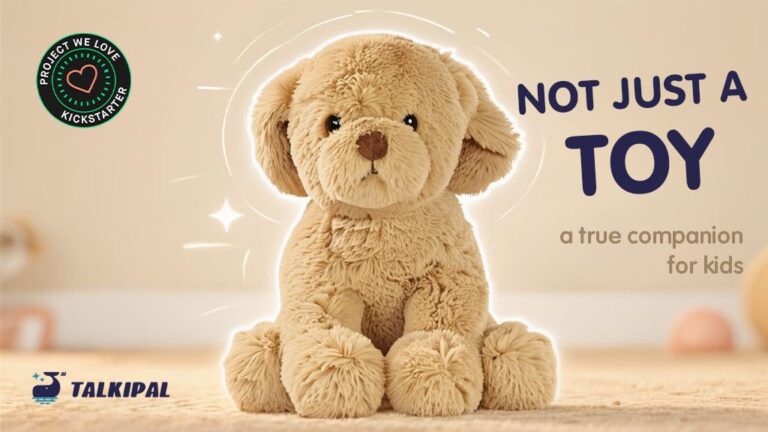 Kickstarter - Talkipal AI-powered interactive plush toy for children