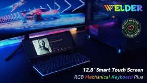 Kickstarter - Welder Folding Mechanical Keyboard With Smart Touch Screen