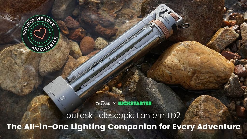 Kickstarter - ouTask TD2 The All-in-One Lantern for Every Adventure