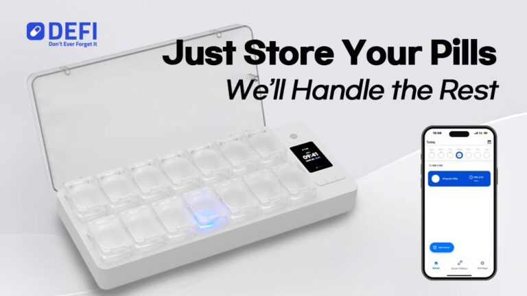 Kickstarter - DEFI Smart Pillbox 14 Don’t Ever Forget Your Medication