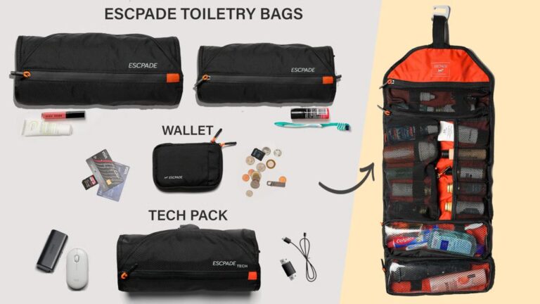 Kickstarter - Escpade 3 - World's Most Functional Toiletry Bag