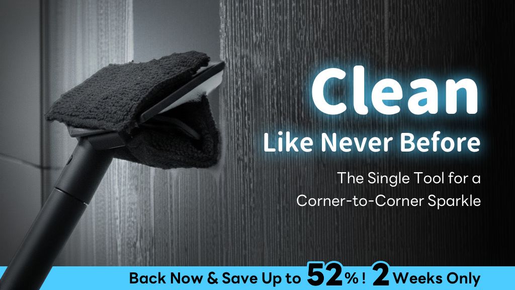 Kickstarter - Huro Swipe Swipe, Catch, Shine, Your Bathroom Is Done