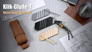 Kickstarter - Klik-Glyde-T - A multi-purpose tool knife for stress relief