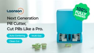 Kickstarter - Laonson Auto-Centering Pill Cutter – Cut in 1 Sec