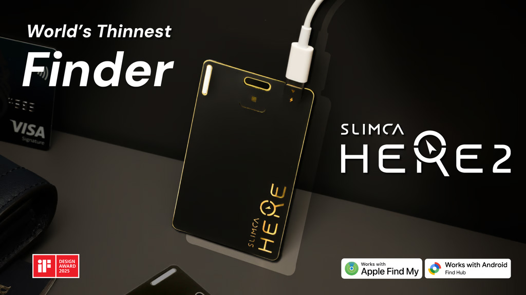 Kickstarter - Slimca HERE 2 – The Finder Card Built for Your Lifestyle