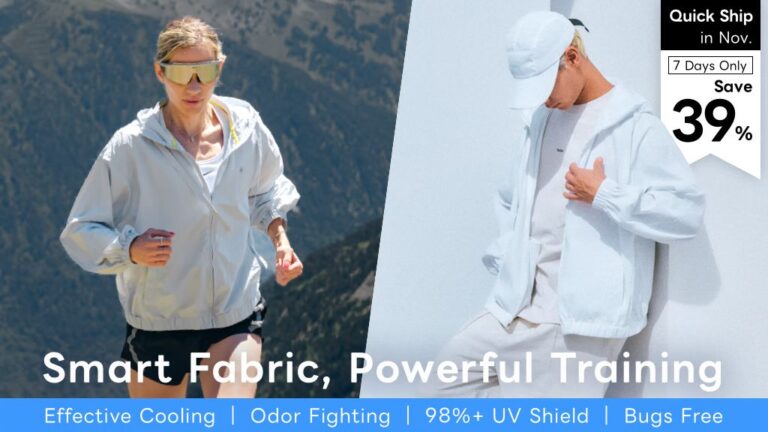 Kickstarter -Xolar Cool Magic Jacket That Fights Sun, Sweat, Heat & Bugs