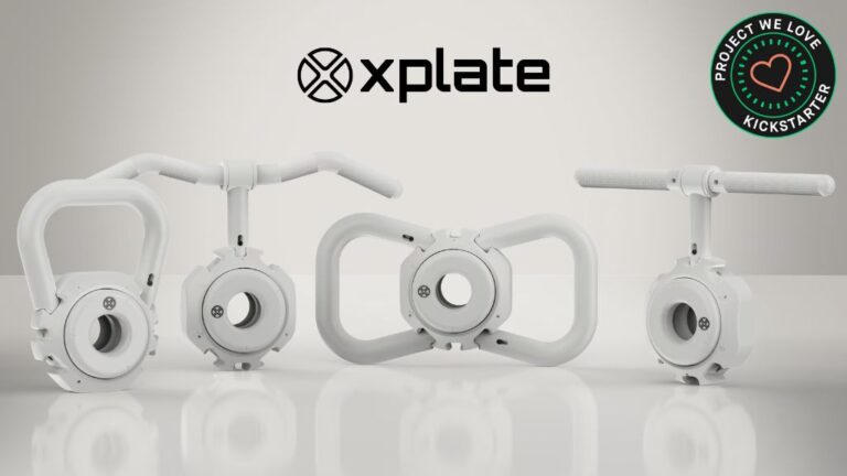 Kickstarter - xplate The Most Compact Weight System Ever Made