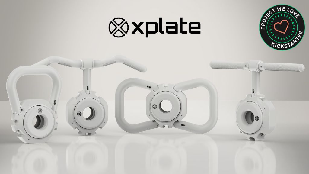 Kickstarter - xplate The Most Compact Weight System Ever Made