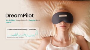 Kickstarter - DreamPilot - AI-Guided Sleep Mask for Deeper Sleep, Faster