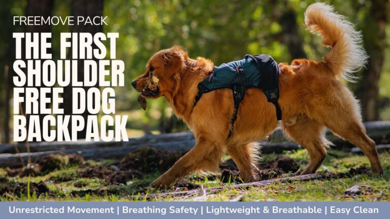 Kickstarter - FreeMove Pack -The World's First Shoulder Free Dog Backpack