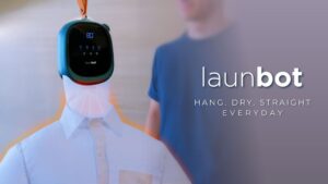 Kickstarter - Launbot - Hang. Dry. Straight. Everyday