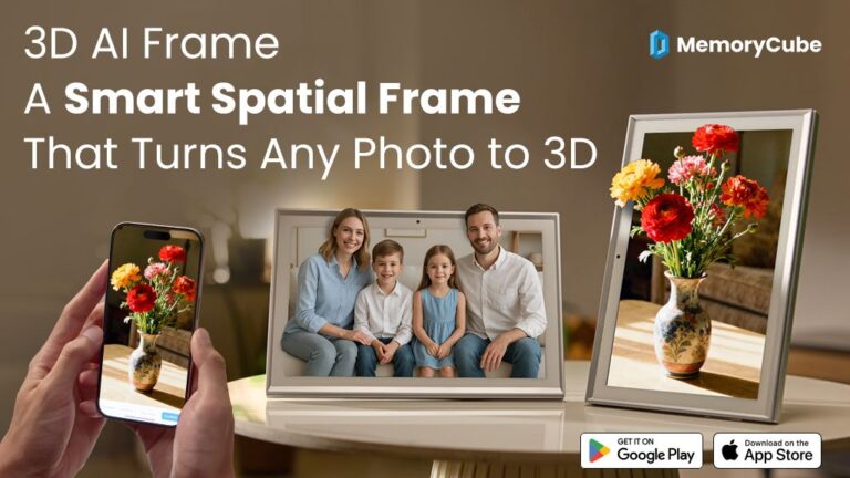 Kickstarter - MemoryCube 3D AI Frame