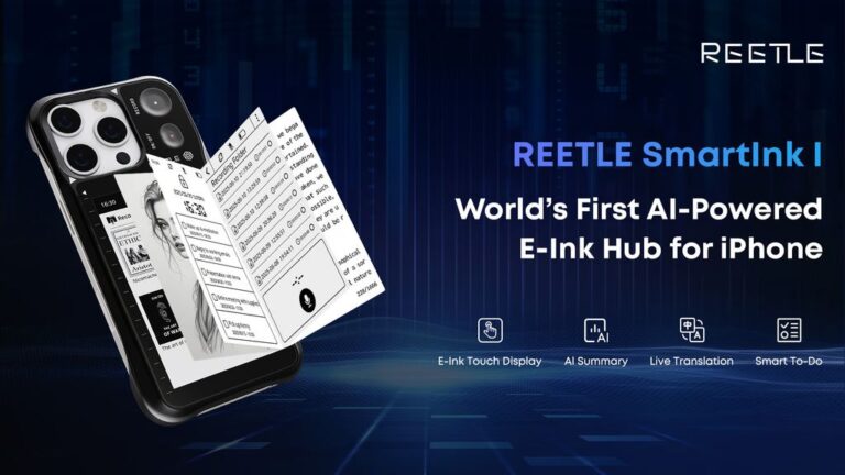 Kickstarter - REETLE SmartInk I World’s First AI E-Ink Hub for iPhone