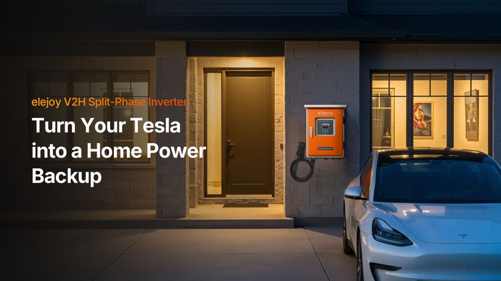 Kickstarter - elejoy V2H, Turn Your Tesla into a Home Power Backup