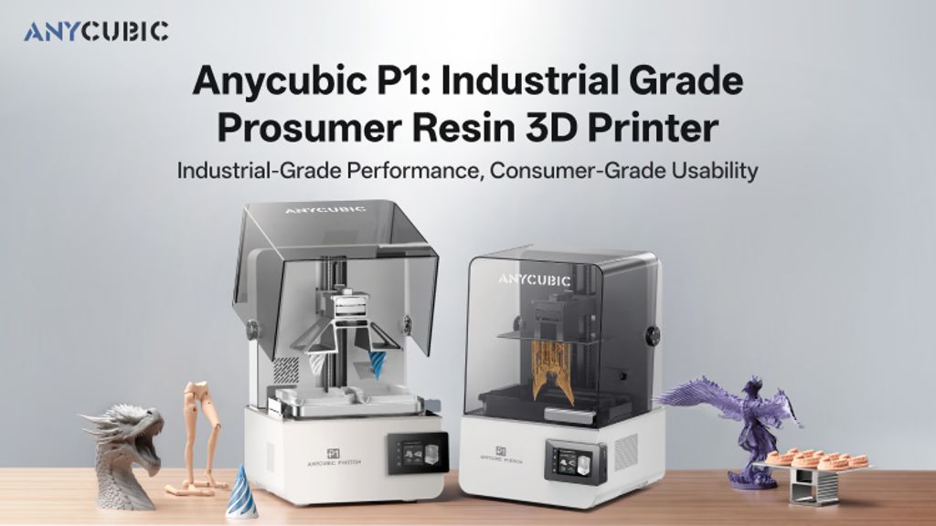 Kickstarter - Anycubic P1 Industrial Grade Prosumer Resin 3D Printer