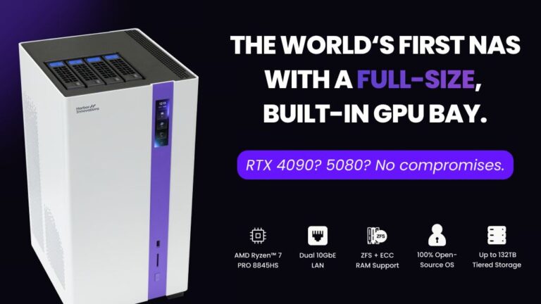 Kickstarter - Nexus Unlock server-grade GPU expansion. NAS transformed.